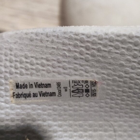 Crocs Ballet Flats Sz 8 Grey Rubber Minimalist Round Toe Comfort Ballerina Shoe - Picture 7 of 14